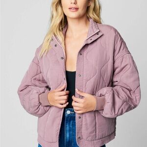 BLANKNYC Quilted Jacket - Wisteria